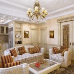 Симметрия в расположении мебели