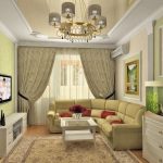 Мебель в интерьере гостиной