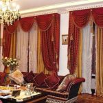 Шторы в стиле барокко