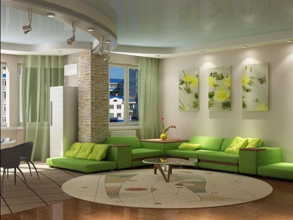 Зеленая гостиная