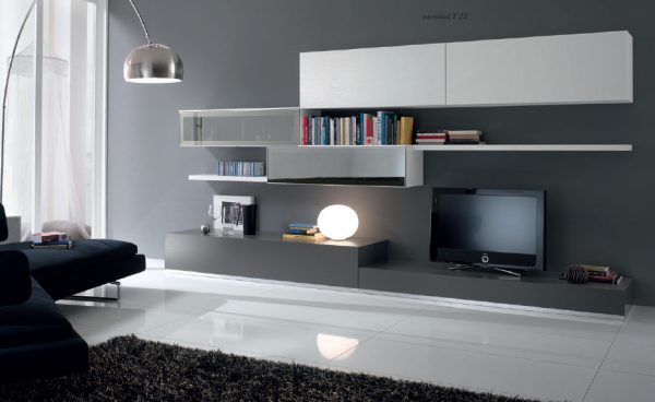 Модульная мебель для гостиной стиль минимализм